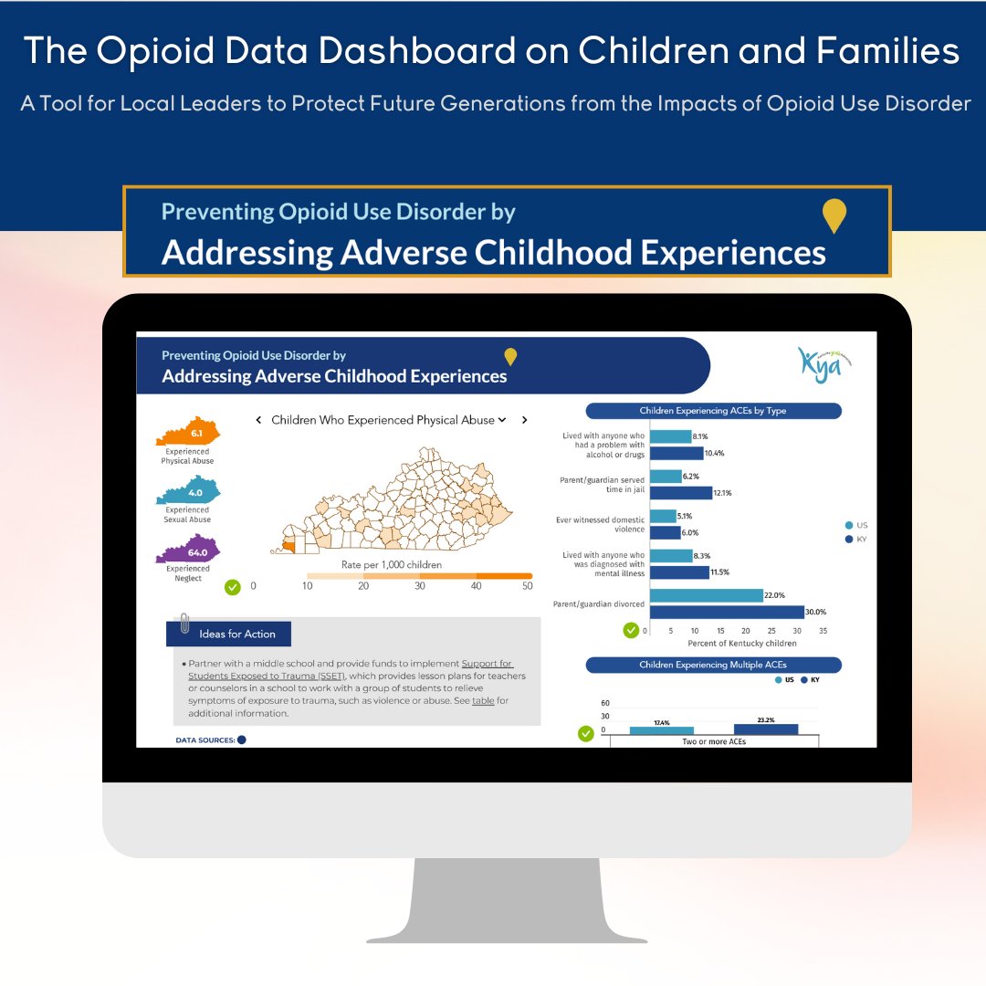 Communities across Kentucky are currently making decisions of how they’ll use funds from the opioid settlement. Dive deeper into the Opioid Data Dashboard and learn how you can request a presentation, community facilitated conversation, and more: bit.ly/46s5M6q