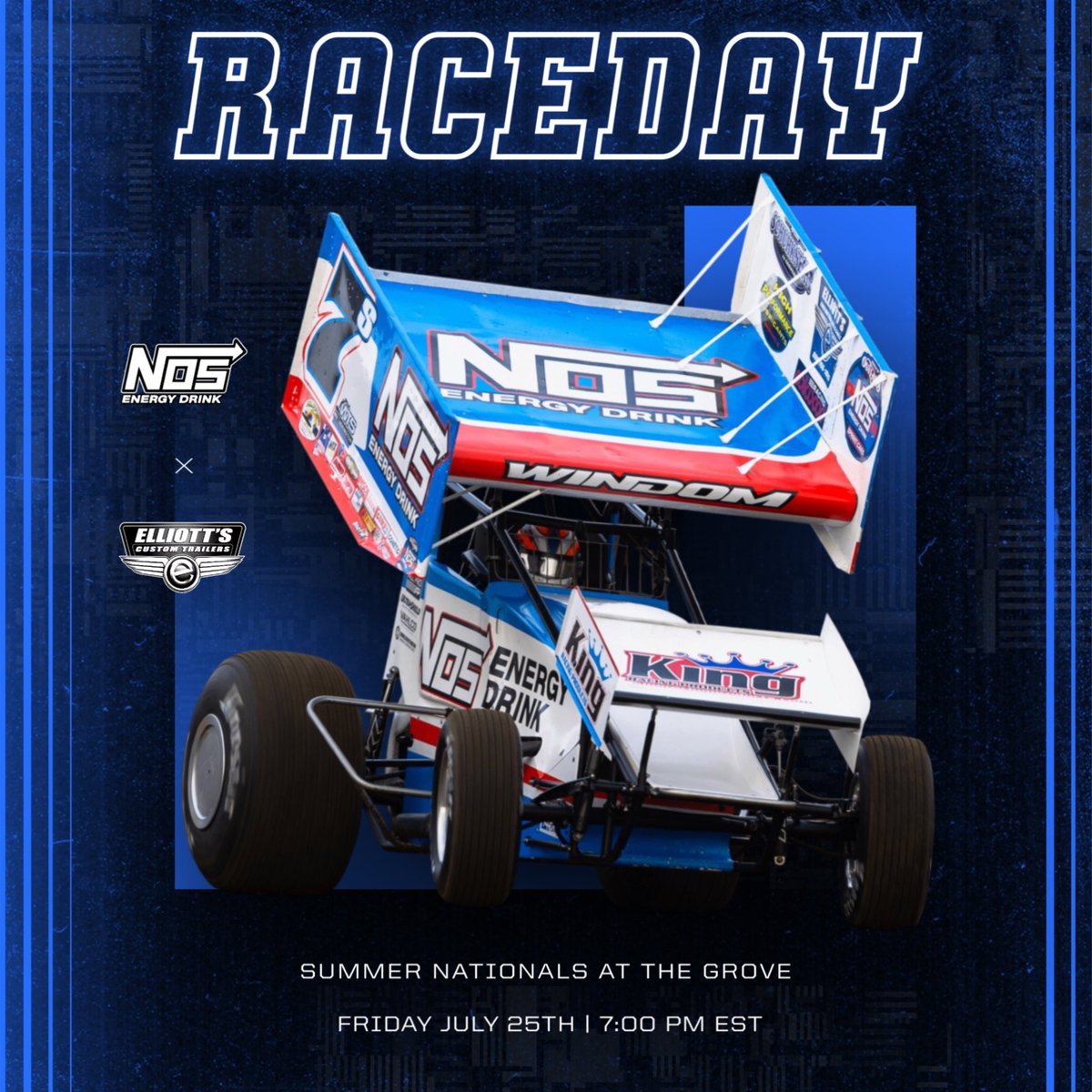 The <a href="/sidesWOO7S/">Sides Motorsports 7S</a> heads to Williams Grove Speedway for night 1 of this weekend’s #summernationals. 

📺 DIRTVision
🕰️ 530 CST / 630 EST
⏱️My Race Pass
💈 sidesmotorsports.com/shop/