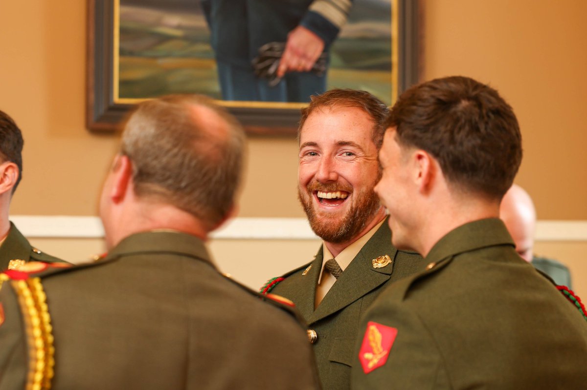 defenceforces's tweet photo. On 21 JULY 25 in McKee Barracks, Dublin, the Chief of Staff, Lieutenant General Rossa Mulcahy hosted an event to acknowledge the exceptional achievements of Army personnel who have represented the Defence Forces at international competitions in 2025.

Each team demonstrated outstanding professionalism, skill and readiness in demanding events

These results reflect the operational readiness and high standards maintained across the Army.

 #DefendOurState