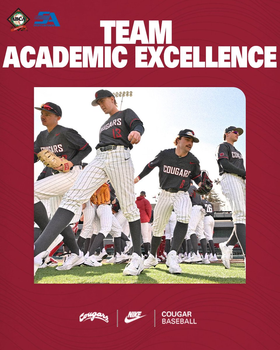 wsucougarbsb's tweet image. Cougs Earn ABCA/Sports Attack Team Academic Excellence Award

shorturl.at/kGvkT

#GoCougs | #WAZZU
