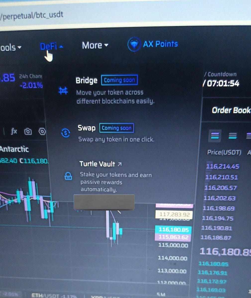 NigraMain's tweet image. If you are someone that actively uses @Antarctic_Ex you should have noticed the turtle vault page on the the Antarctic website 😅
@turtledotxyz just hit another sweet partnership..
Antarctic Exchange is embedding Turtle Earn directly into its trading interface on the defi page…