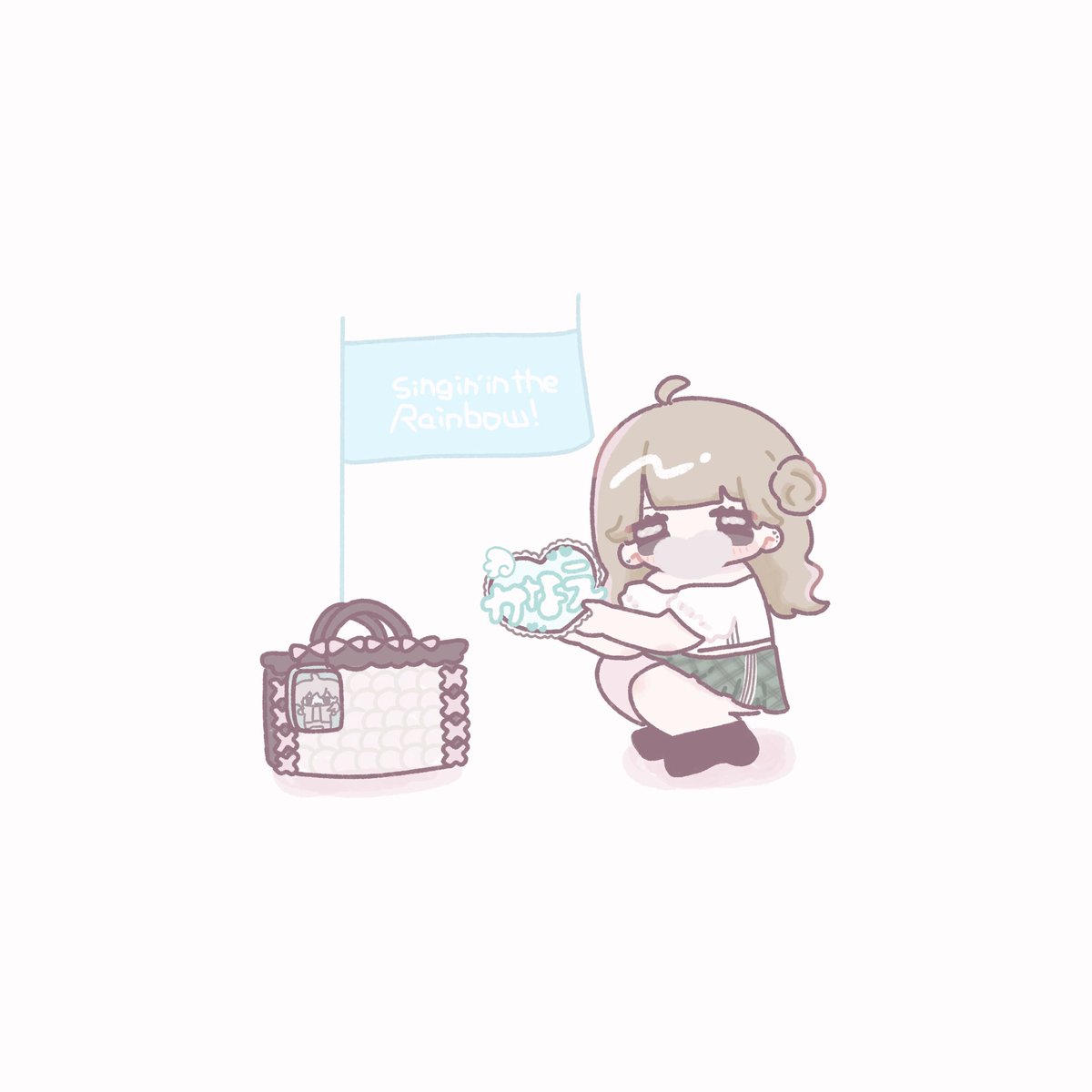 Jcf_str's tweet image. ただただ自分好みのｵﾀｸが描きたかったんや…