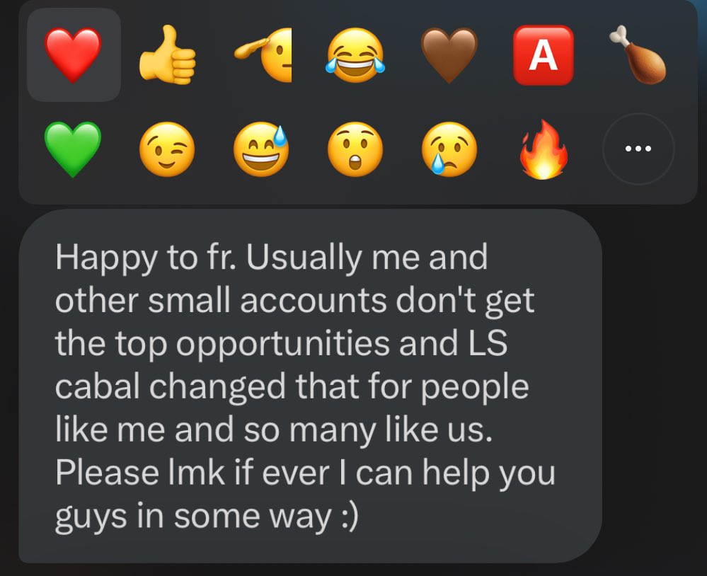Just got this in my DMs

I'm so happy to see people around me winning

Around $700 of profits for a like &amp; a comment

That’s basically what I've been doing for 4 years in this space &amp; I’m doing it even better now with <a href="/srhsnn/">Sarah</a> ❤️