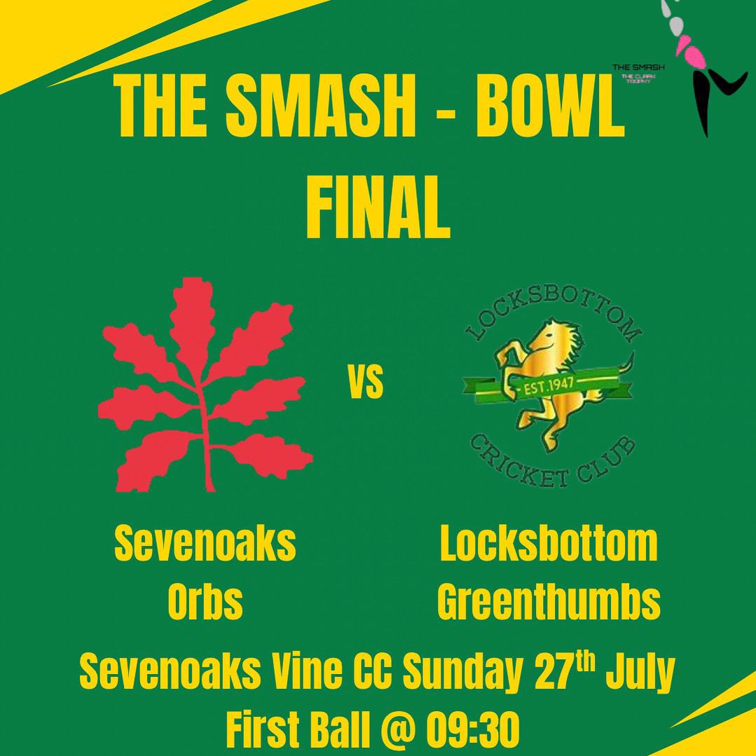 Locksbottom CC (@locksbottomcc) on Twitter photo Friday: U9 & U11 training
Saturday : Lions, U9 & U11 training
1st XI v <a href="/BidboroughCC/">Bidborough CC</a> (H)
2nd XI v <a href="/BetshamCC/">Betsham Cricket Club</a> (A)
3rd XI v <a href="/BearstedCricket/">BearstedCC</a> III (H)
Sunday: <a href="/thesmashcricket/">The Smash</a> Bowl Final
Friendly v Bardhill Friday: U9 & U11 training
Saturday : Lions, U9 & U11 training
1st XI v <a href="/BidboroughCC/">Bidborough CC</a> (H)
2nd XI v <a href="/BetshamCC/">Betsham Cricket Club</a> (A)
3rd XI v <a href="/BearstedCricket/">BearstedCC</a> III (H)
Sunday: <a href="/thesmashcricket/">The Smash</a> Bowl Final
Friendly v Bardhill
