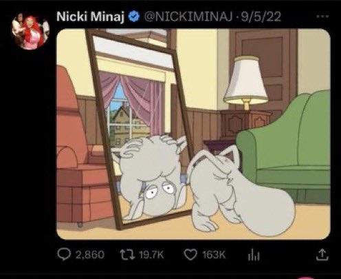 hardonika's tweet image. remember when nicki minaj… 😭