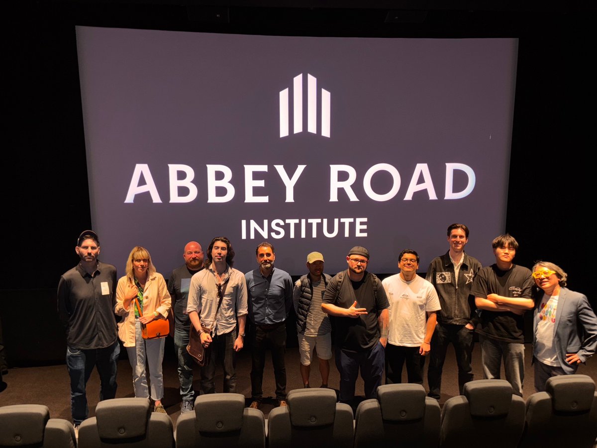 In May, we launched our first Dolby Atmos Mixing for Music course, hosted by Award-winning engineer James Auwarter. 

Last night, the students completed their studies with a fantastic showcase at Dolby Soho of the projects they've been meticulously working on! 🌟⁠