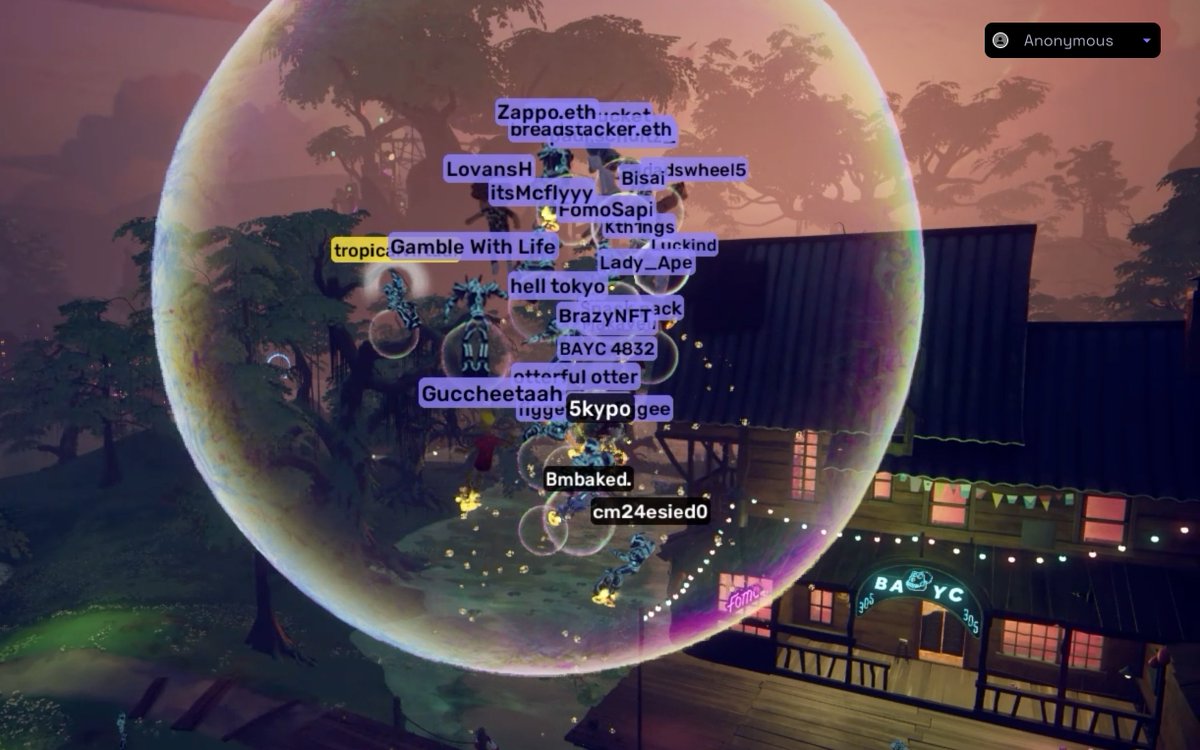 guccheetah's tweet image. We're in Bubbles baby... find us about the @BoredApeYC @tropicalvirtual