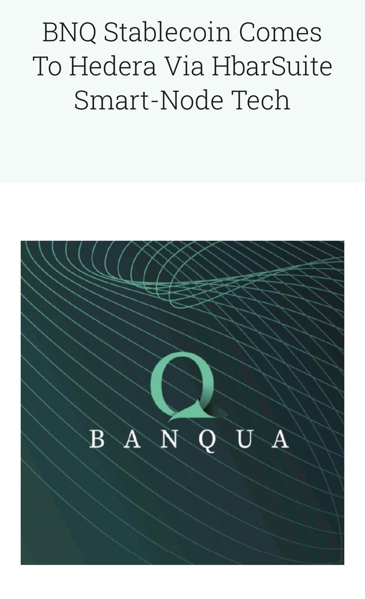 ATTENTION <a href="/hedera/">Hedera</a> <a href="/HbarSuite/">HbarSuite</a> <a href="/banquasocial_/">Banqua</a>  <a href="/HederaFndn/">Hedera Foundation</a> $HBAR $DOVU $XRP $BTC $ONDO $SUI

Ladies and Gents, I think we need to give some attention to <a href="/HbarSuite/">HbarSuite</a> that’s built on <a href="/hedera/">Hedera</a> and what they are solving with #Smartnodes ! It’s whole other ecosystem within <a href="/hedera/">Hedera</a> 

In