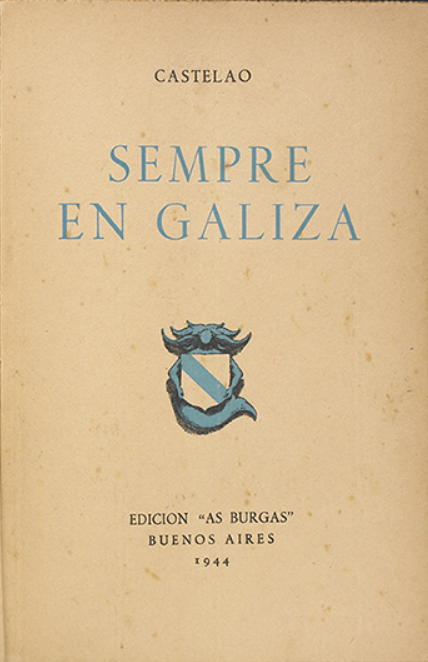 25 de juliol, Dia da Pátria Galega, vos anunciem que aquesta tardor, dins de l'#AnoCastelao, publicarem la primera traducció íntegra al català del gran clàssic del galleguisme: #SempreEnGaliza 

Viva Galiza Ceive!