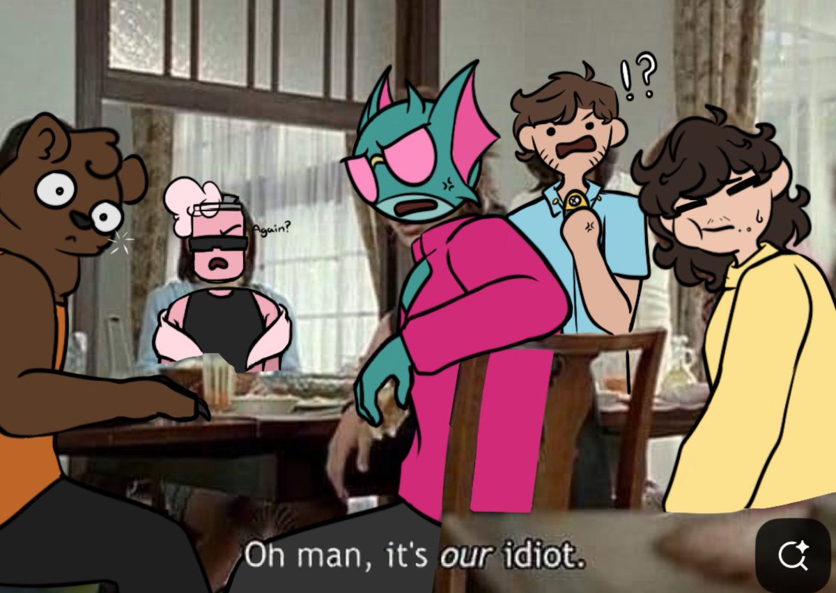 Took me forever to decide who would be on the tower, but I feel like droid was the best bet
#frousetwt #smii7y #bigpuffer #kryoz #grizzy #pezzy #elasticdroid