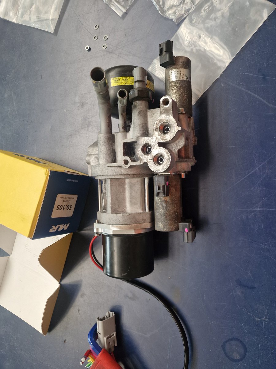 If you ever should do a rebuild of a AYC pump from an evo x.
I wish you good luck