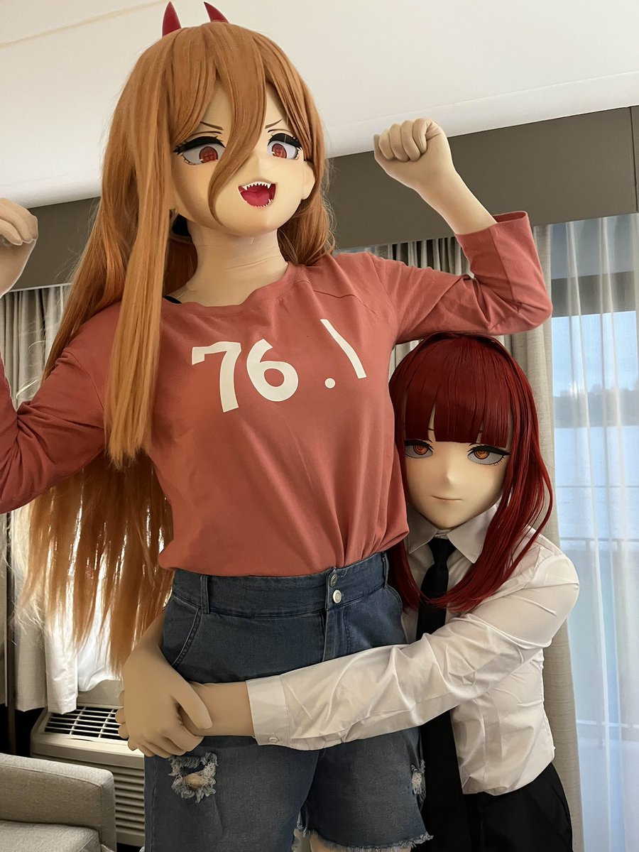 Sometimes you need to hug a rampant doggie to stop her from running towards the humans

有的时候你只能通过紧紧抱住的方式来阻止狂犬扑向人群

Power 🩸 <a href="/TioTioHan/">Tio 🩸</a> 
📷 <a href="/GyroScopeKigu/">GyroKig</a> 

#cosplay #kigurumi #makima #power #chainsawman #chainsawmancosplay #anime #CSM #着ぐるみ #キグルミ