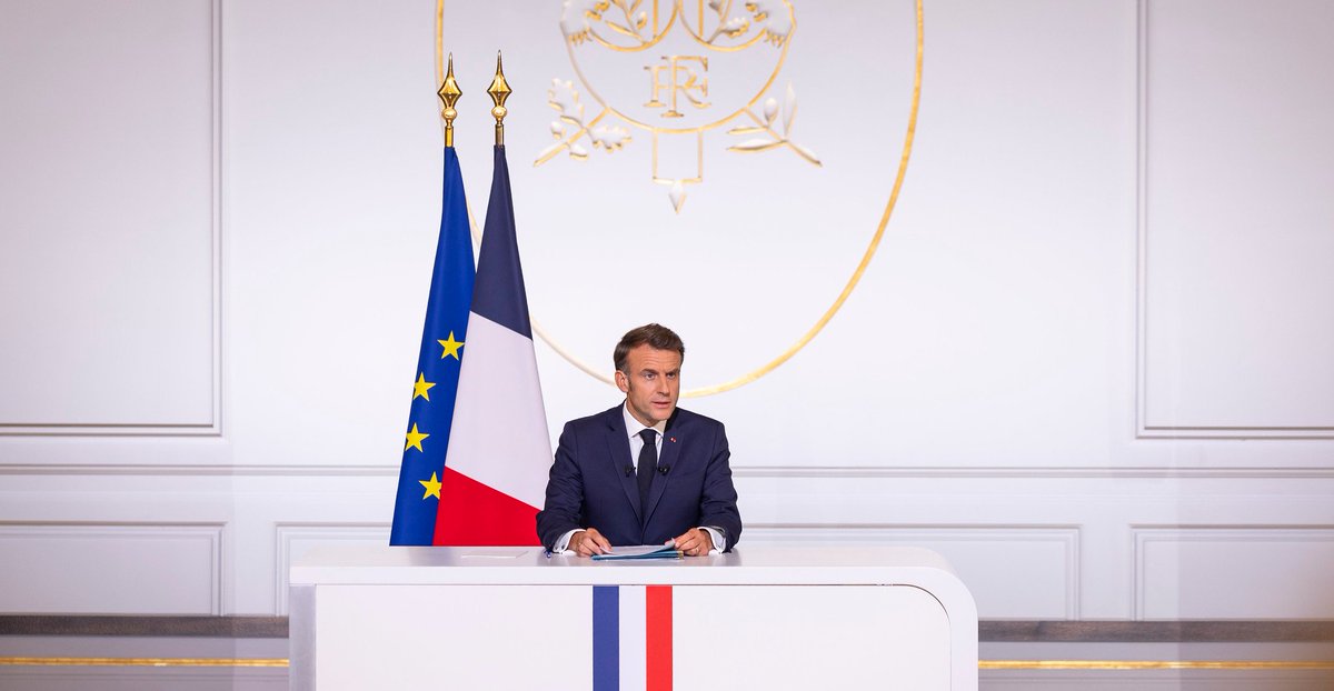 Une fin de Présidence catastrophique et un bilan mitigé oblige Emmanuel #Macron à reconnaître un État palestinien sans réflexion profonde car les conditions d'une telle reconnaissance ne sont pas réunis mais également de mesurer les conséquences . 
#France
#Europe
#Israel
#Gaza