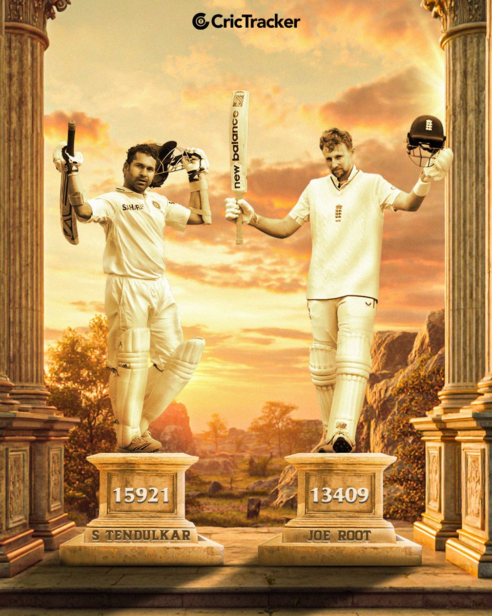 Joe Root is now just behind Sachin Tendulkar in the list of most Test runs.
Can he overtake the Master Blaster? 👀

#SachinTendulkar #JoeRoot