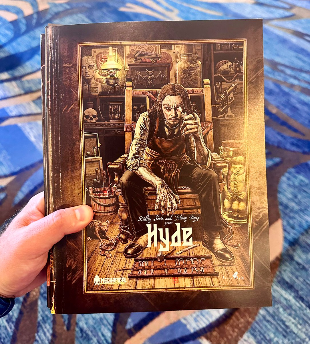 Comics & Crypto (@comicsandcrypto) on Twitter photo Introducing HYDE (Ashcan SDCC Exclusive Variant) created by Johnny Depp, Ridley Scott, and <a href="/Mechanical_Cake/">Mechanical Cake</a>!
COMING SOON TO <a href="/veve_official/">VeVe | Digital Collectibles</a>!!! 💙 Introducing HYDE (Ashcan SDCC Exclusive Variant) created by Johnny Depp, Ridley Scott, and <a href="/Mechanical_Cake/">Mechanical Cake</a>!
COMING SOON TO <a href="/veve_official/">VeVe | Digital Collectibles</a>!!! 💙