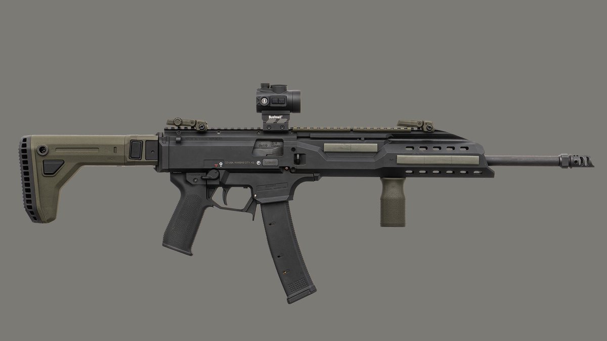 Magpul's tweet image. One Stock. Three Colors. Many Platforms. #Magpul #UCS #RunIt