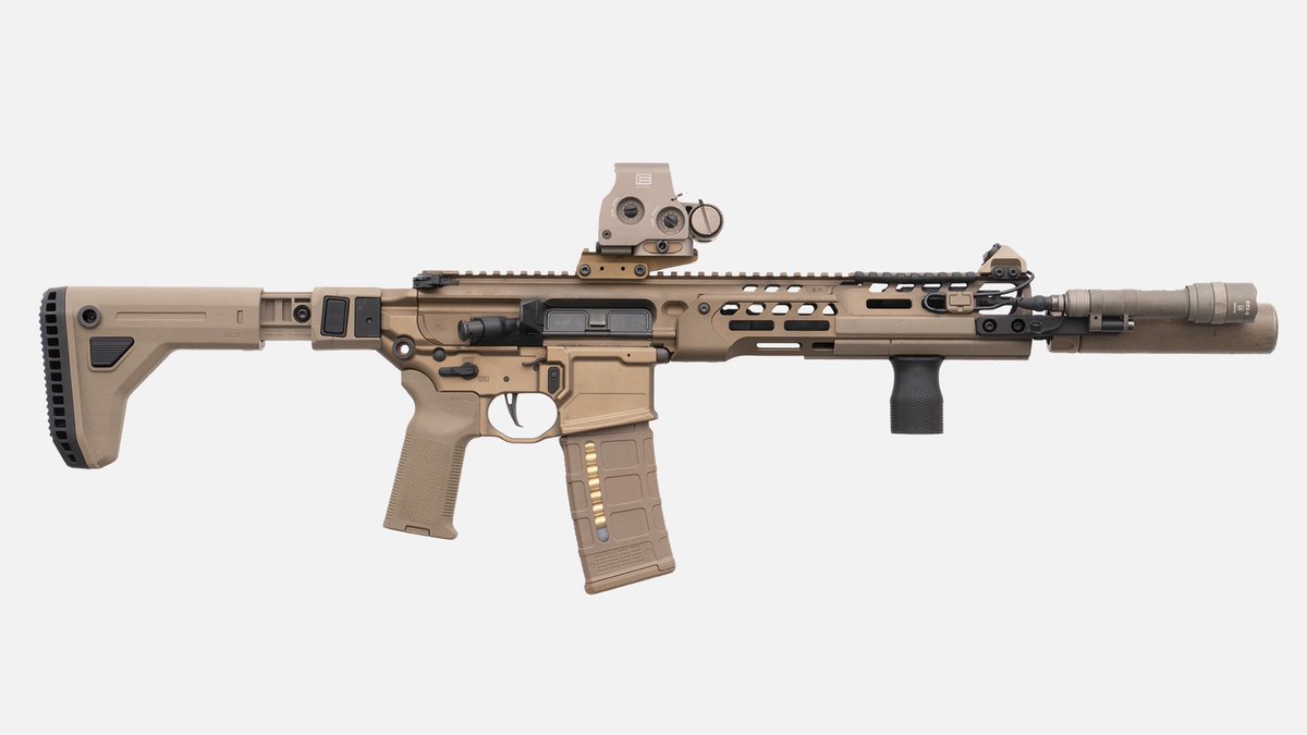 Magpul's tweet image. One Stock. Three Colors. Many Platforms. #Magpul #UCS #RunIt