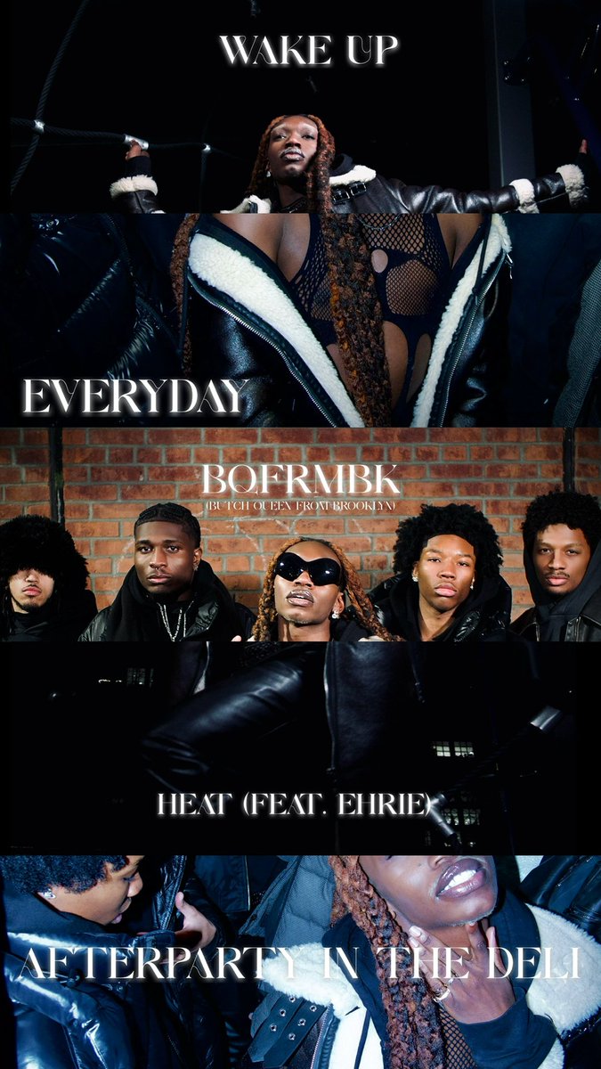 kemmmmiiii's tweet photo. TRACKLIST:

WAKE UP
EVERYDAY
BQFRMBK
HEAT (feat. @EHRIE__)
AFTERPARTY IN THE DELI

8/8 🗽 https://t.co/SMfESr2SCD