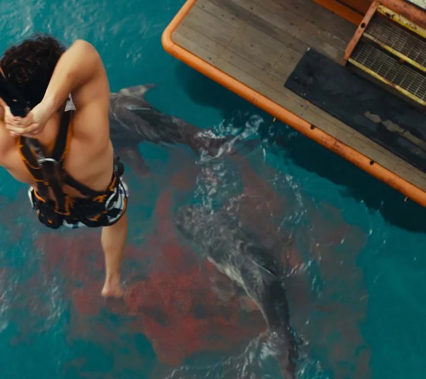 Meilleur que les blockbusters mollassons de l’été, «Dangerous Animals» est une série B qui s’assume, avec des requins instrumentalisés par un serial killer. Les requins ne sont pas les méchants de l’histoire, mais leur mise en scène très spectaculaire rend le film fun et jouissif