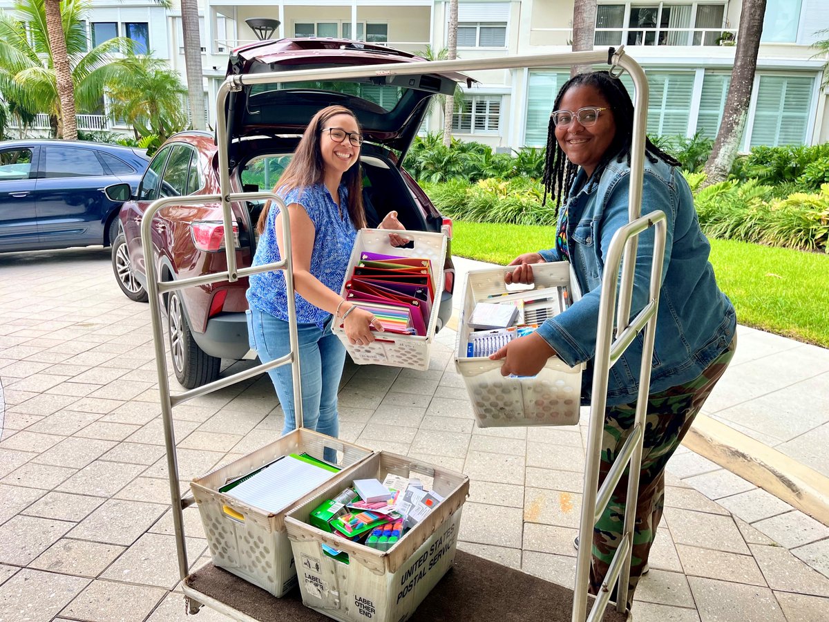 Help a local student start the school year strong! 🎒📚 Our School Supply Drive is happening now through August 4th. Drop off supplies or donate online. Every bit helps! 🙌 palmbeachunitedway.org/school-supply-…
