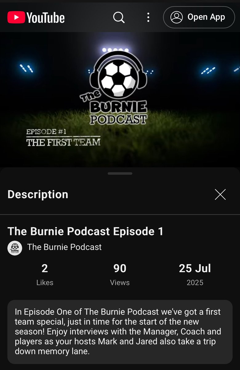 BlackburnUtdCSC's tweet image. 🎉🔥 The Moment You’ve All Been Waiting For… 🔥🎉

The VERY FIRST EPISODE of The Burnie Podcast is officially LIVE! Tune in, turn it up, and join us on this wild new journey. 🎙️✨

👂 Drop in, have a listen and let us know what you think!

Let’s gooooo!
C’mon the Burnie! 💥💛🖤…