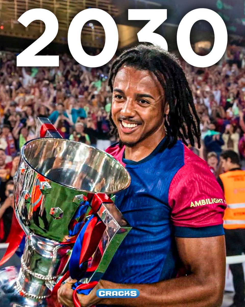 cracks_oficial's tweet image. KOUNDÉ HASTA 2030 ✍️
Diversos medios dan por cerrada la renovación de Jules Koundé con el Barcelona hasta 2030.
Solo falta el anuncio oficial 🔜