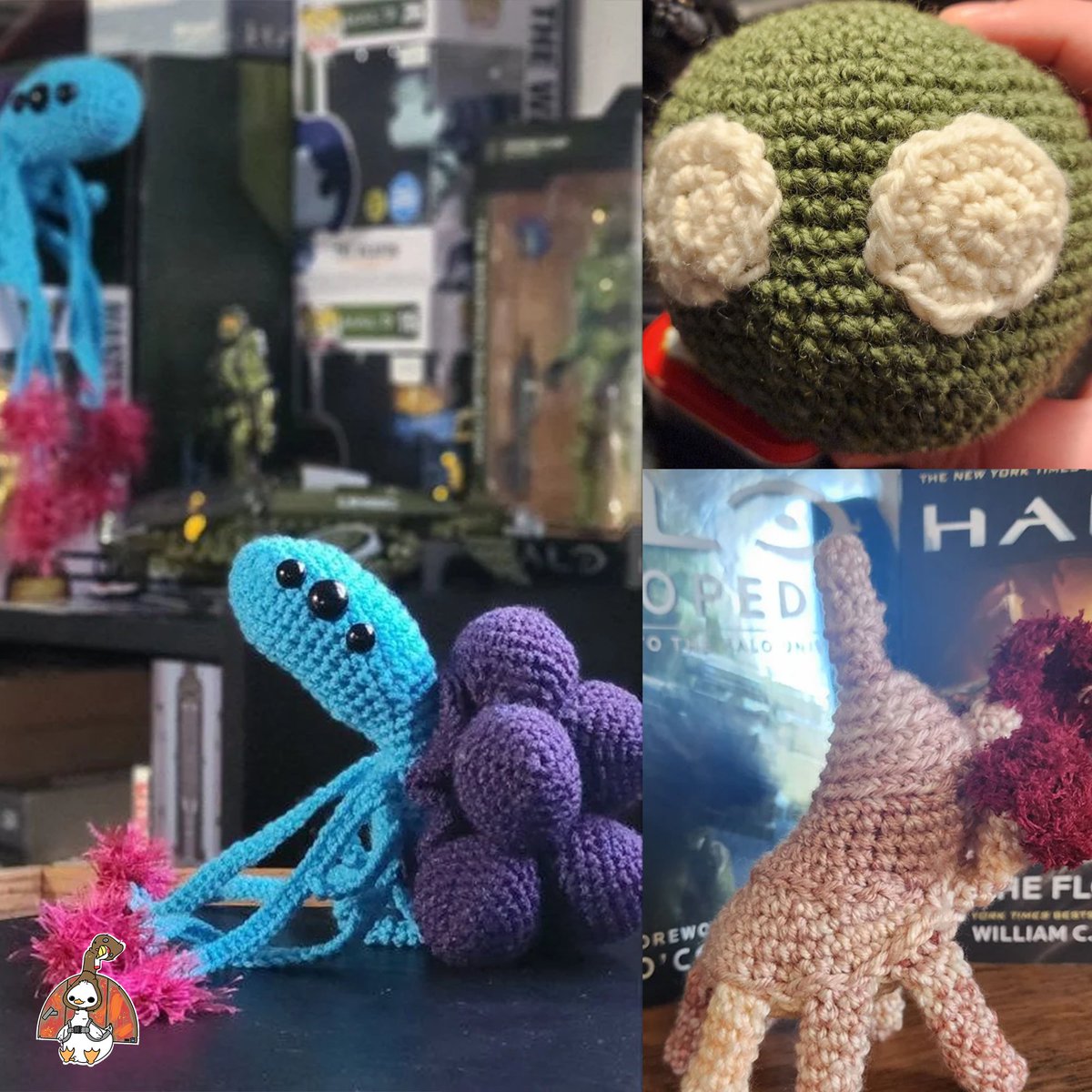 JumperScape's tweet image. You into Halo plushies???

OddDuckCrochet is offering them at a significant discount through our Kickstarter for the Halo 2026 Community Calendar for a limited time! Order them individually, or with your calendar! All sorts of options with new ones on the way!

Link in bio!