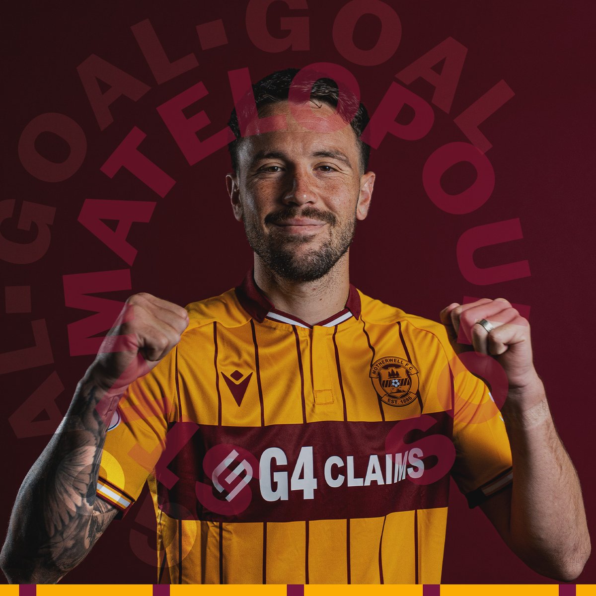 MotherwellFC's tweet image. GOAL MOTHERWELL!!
Apostolos Stamatelopoulos converts from Slattery's cross to get back on level terms.
83' // 1-1.