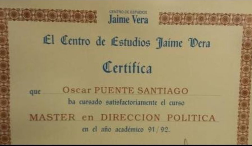 Jaime de Olano (@jaimedeolano) on Twitter photo Master marca ACME de <a href="/oscar_puente_/">Oscar Puente</a>
💢No sé si Pedr🤥Sánchez los elige bobos para que no le hagan sombra o igual de indecentes que él para que nadie piense que le pueden hacer sombra
¡Toman a sus votantes por completos idiotas!
¡Dimisión ya! Master marca ACME de <a href="/oscar_puente_/">Oscar Puente</a>
💢No sé si Pedr🤥Sánchez los elige bobos para que no le hagan sombra o igual de indecentes que él para que nadie piense que le pueden hacer sombra
¡Toman a sus votantes por completos idiotas!
¡Dimisión ya!