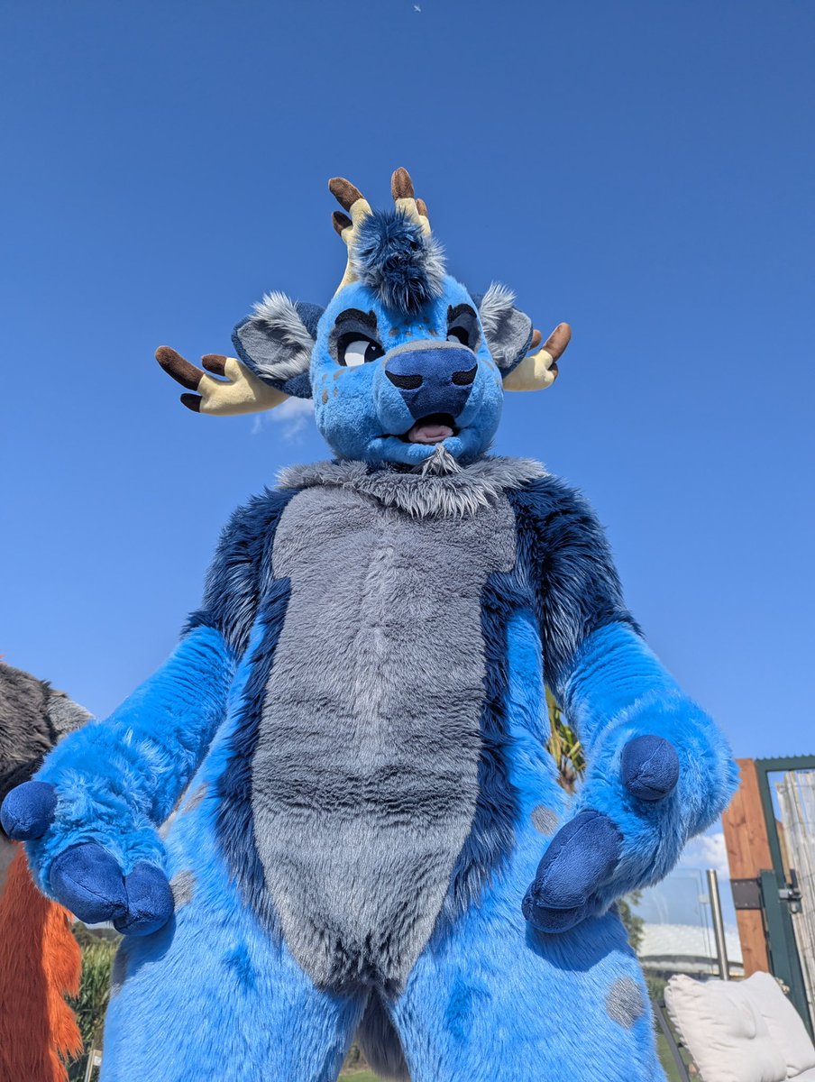You up to much? Care for some rubs? 🐾
#FursuitFriday

📸 <a href="/Tawysss/">Tawy 🔜 MP</a>