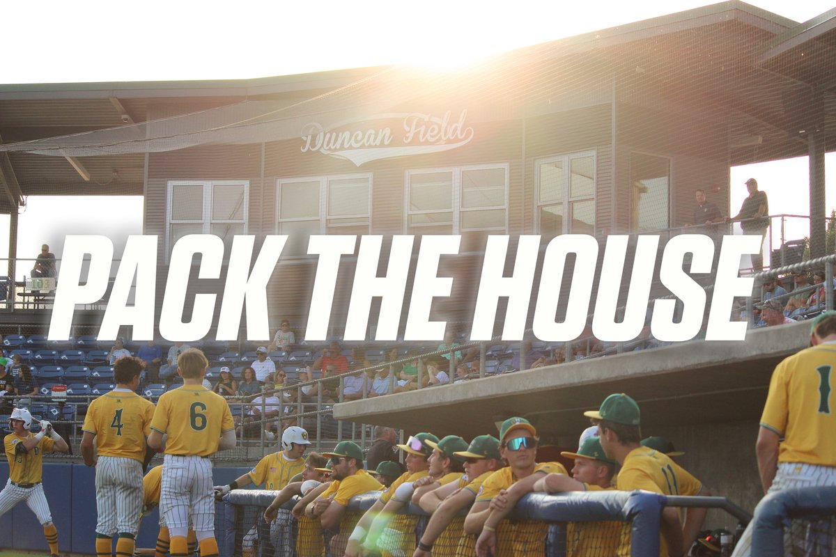 Buckle up Buster fans because we are packing the house. Come down and support the Sodbusters as they play their last home game of the season, tonight at 6:35!!

#gobusters