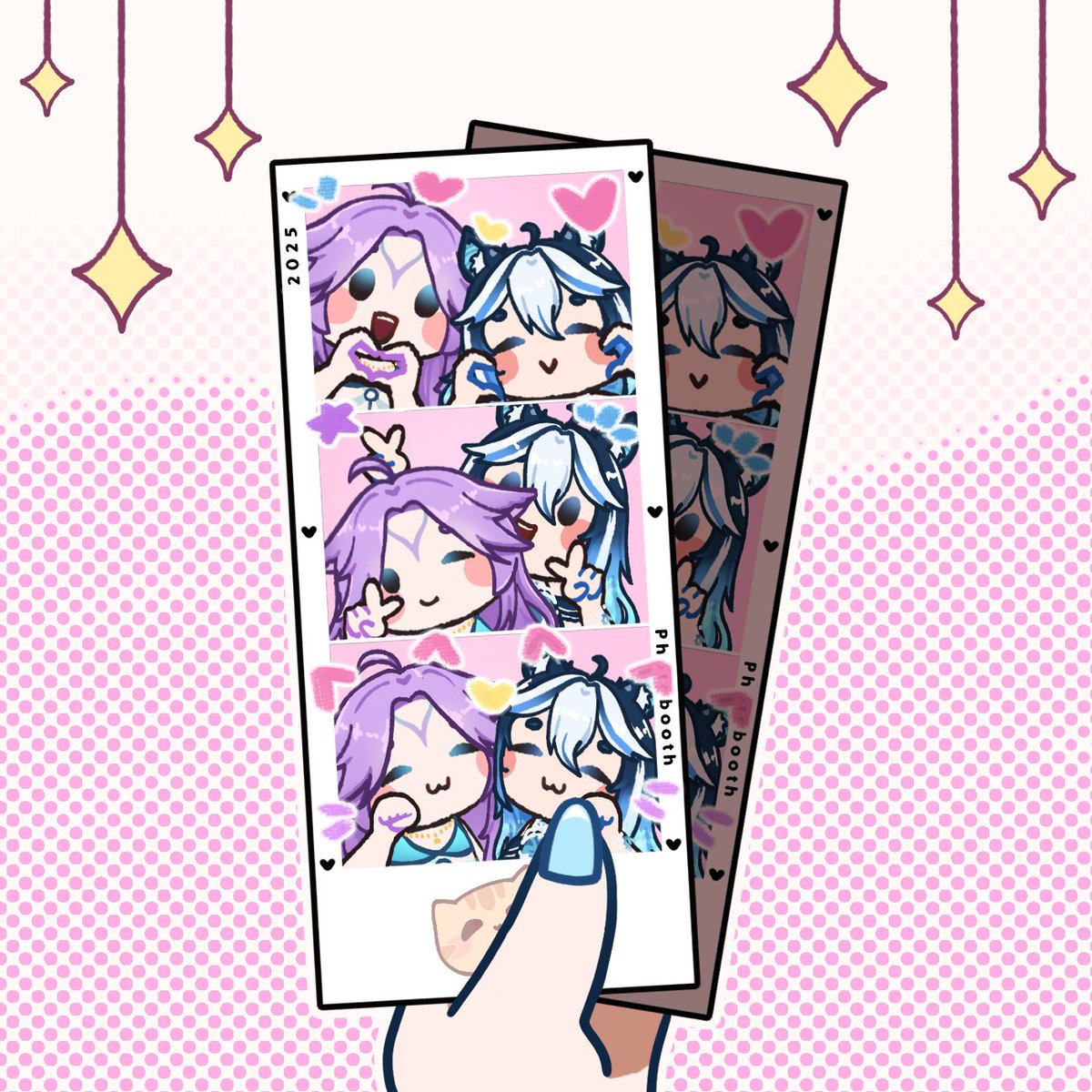 Happy debut day to my girlie <a href="/Soranyattv/">Soranya 🪸 VPhoria</a> !! 💜💙
ILY YOU ARE AMAZING!! 💜🌊✨
#echophinart #soranyart