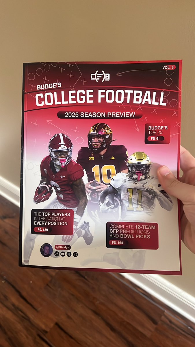 sponhourm's tweet image. Before? I was texting @CF_Budge what his thoughts were on each individual team one by one
Now? I can block his number and crack open his wonderful preview