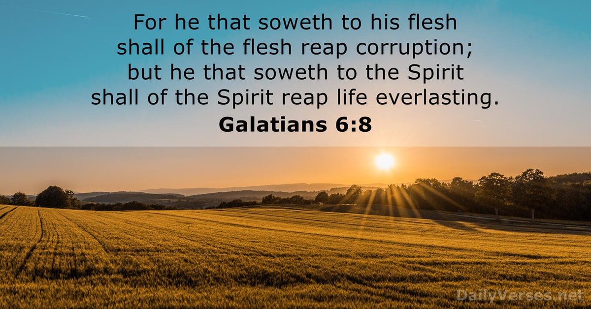Jeremiah 31:33...

declares יהוה: 
I shall put My Torah in their inward parts,
and write it on their hearts.
And I shall be their Elohim,
and they shall be My people.

Galatians 6:7

Do not be deceived: 
YaHuWaH is not to be mocked. 
Whatever a man sows, he will reap in return.