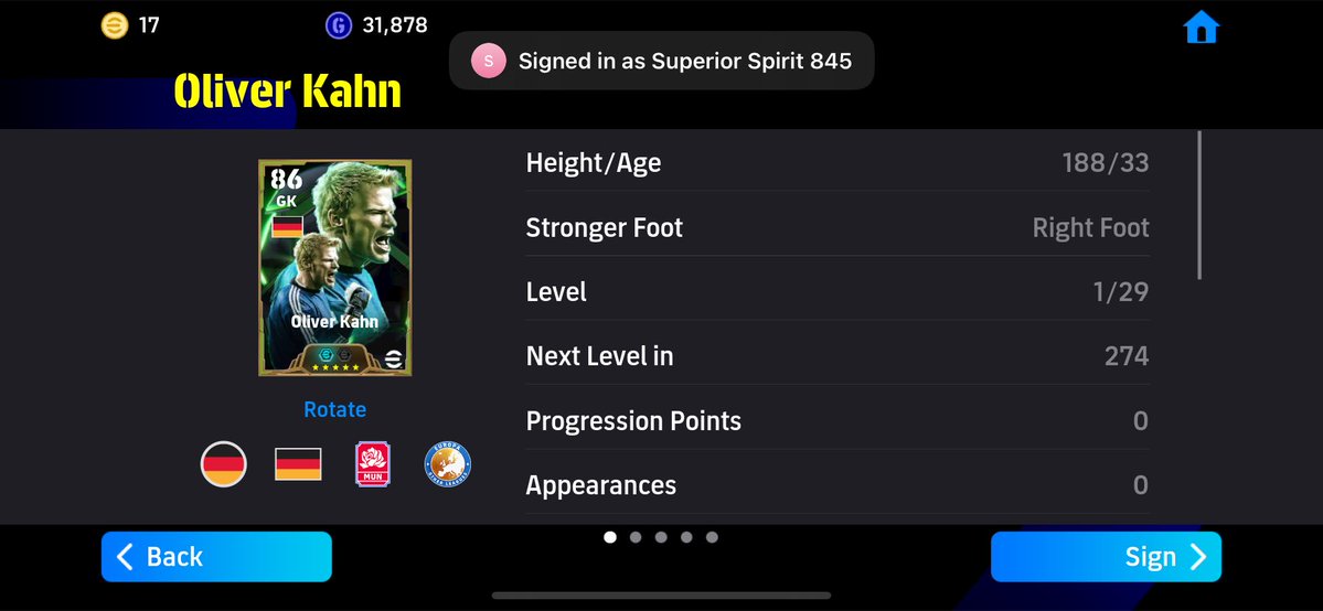 ThisisBlueInk's tweet image. Your Kahn ball service is bad right?
Give him these skills. I’m still trying to add weighted pass skills. You’re welcome. I have a new training that’s effective also. Still testing it though