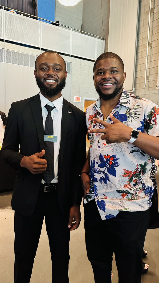 UgochukwuCFR's tweet image. Dear @YateghteghSKY,
Congratulations on successfully completing the Mandela Washington Fellowship program here at the prestigious University of Iowa, USA.
I’m super proud of your latest accomplishment, and I’m sure the entire St. Andrew’s Old Boys Association (SAOBA), your team…