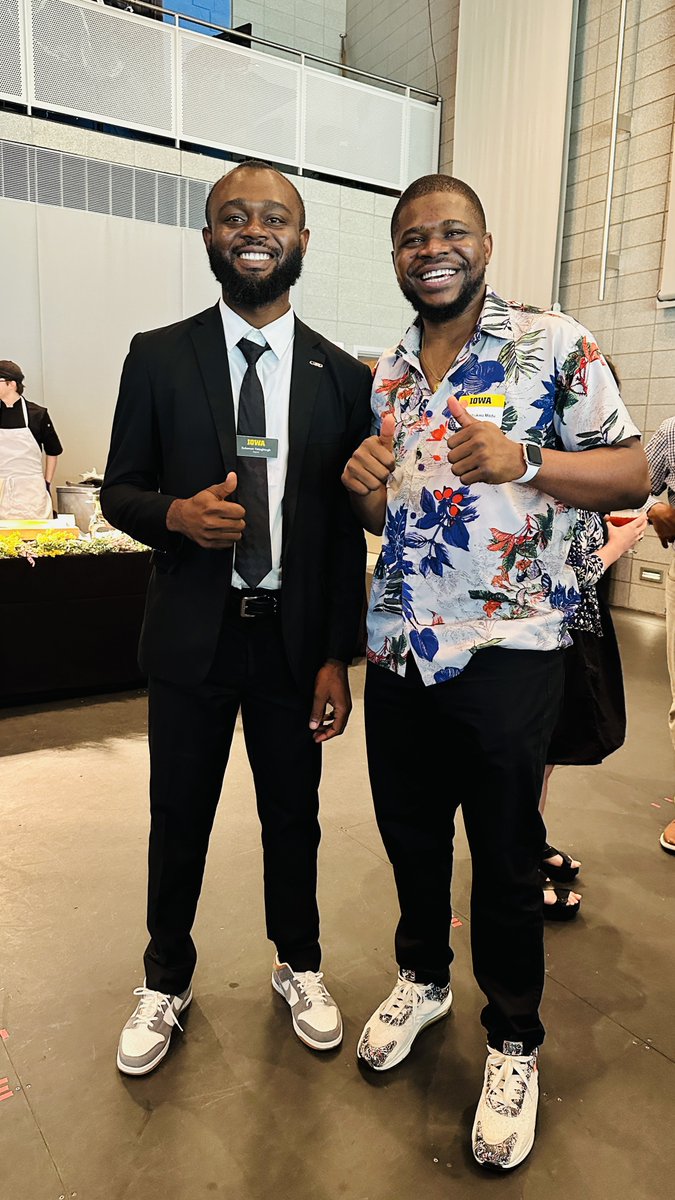 UgochukwuCFR's tweet image. Dear @YateghteghSKY,
Congratulations on successfully completing the Mandela Washington Fellowship program here at the prestigious University of Iowa, USA.
I’m super proud of your latest accomplishment, and I’m sure the entire St. Andrew’s Old Boys Association (SAOBA), your team…