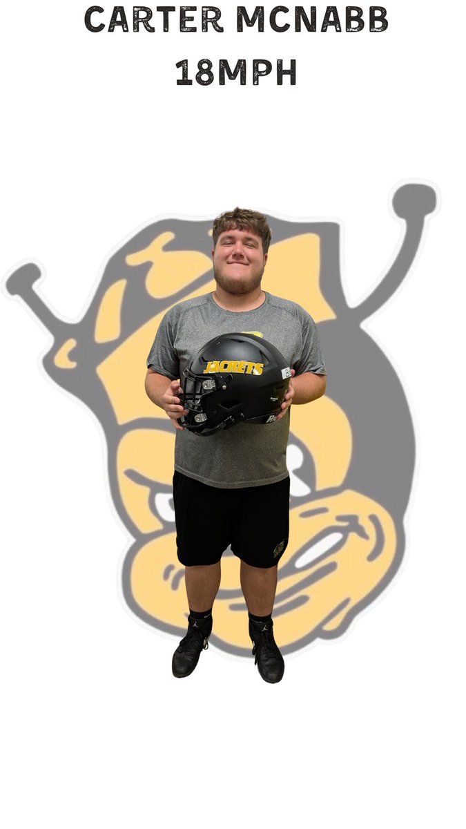 Joe Boehm (2026) is a returning starter who is looking to be even better his senior year. Joe is a great worker in the weight room and is an even better teammate on and off the field. We are excited to watch Joe this year

Keep working Joe!

#EarnEverything