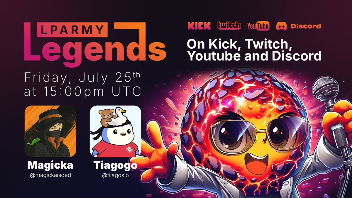 MeteoraFR's tweet image. Interview LP ARMY Legends EP1 ☄️

Merci beaucoup à @magickaisded pour l&apos;interview de notre lead de la commu MeteoraFR @tiiagoslb qui a présenté son parcours sur Meteora ! 📈

N&apos;hésitez pas à aller voir le replay sur la chaîne Youtube LP ARMY TV et à vous abonner à la chaîne📺…