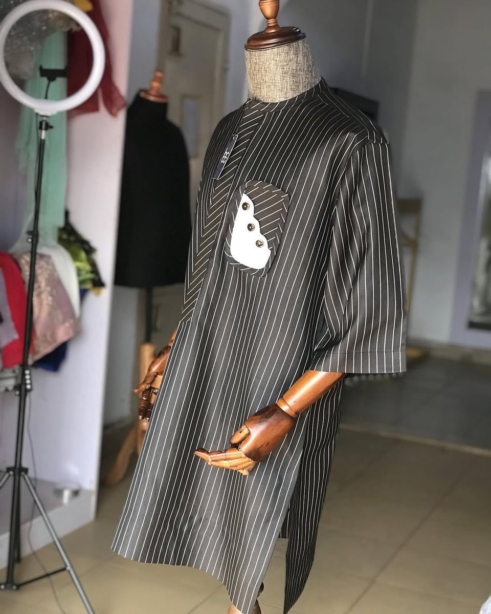 FunwithBetty2's tweet image. Stripes always look good on everyone
It’s kaftan season
Perfectly tailored by me
Preorder only
Enugu based tailor
Retweet my work 🙏