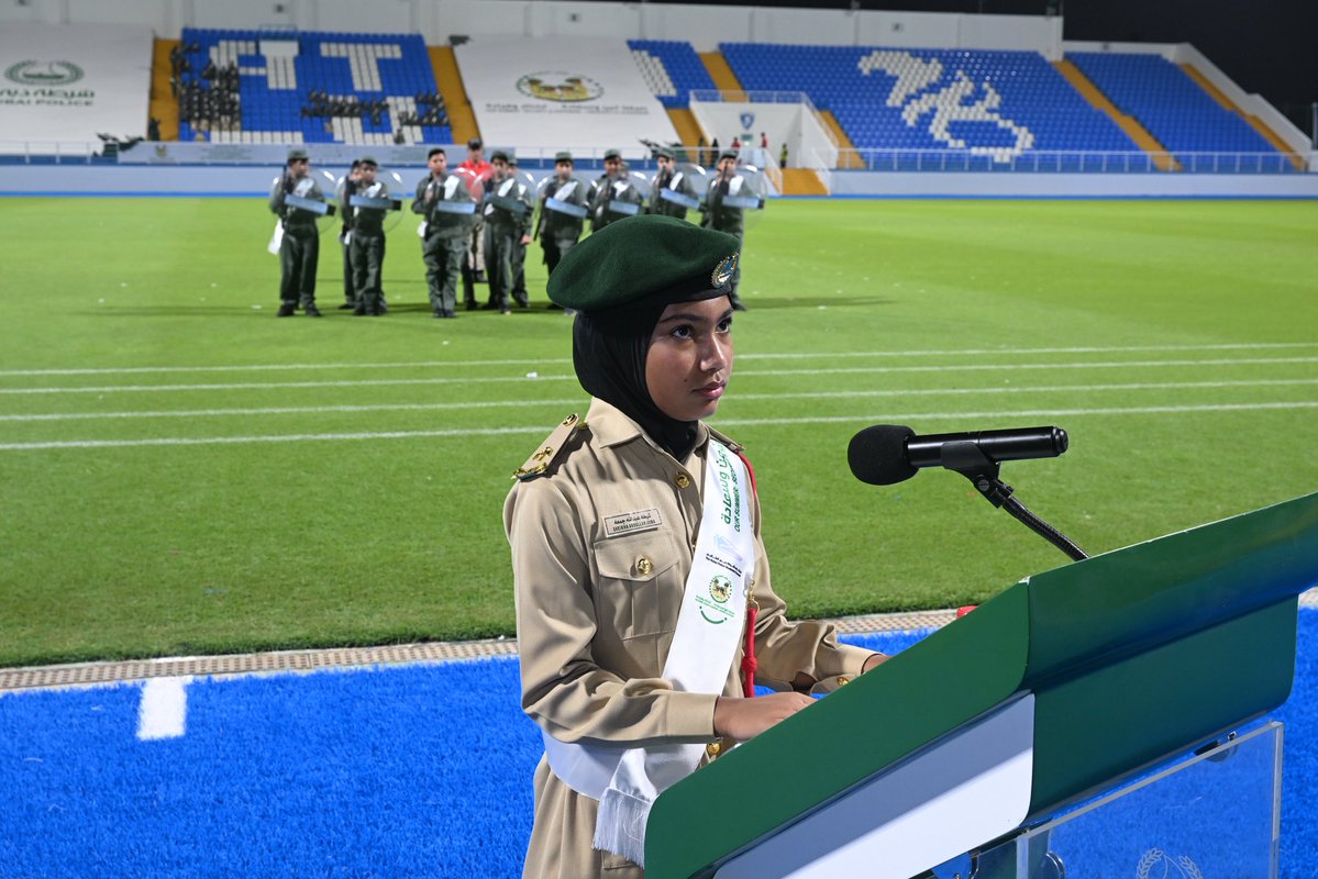 Highlights from the Summer Program Closing Ceremony, organized by #DubaiPolice at Hamdan bin Rashid Al Maktoum Stadium in #Hatta. 

#StudentSummerProgram