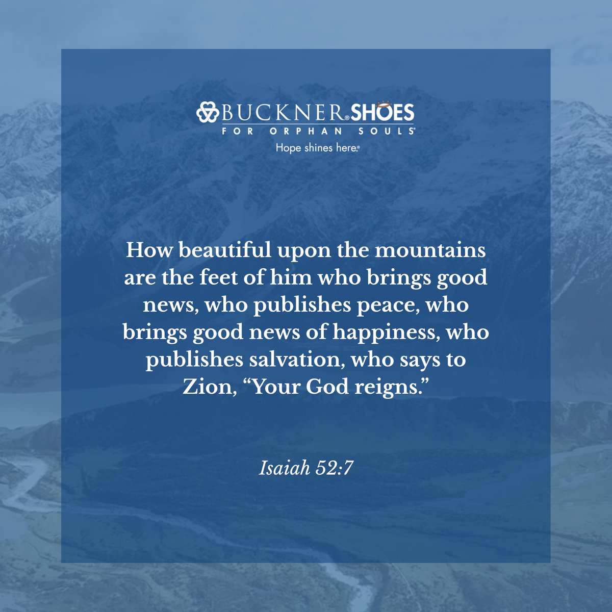 👟 Our feet carry more than just our bodies — they carry hope, love, and the good news of the Gospel. Through our program, we’re not just providing footwear, but restoring dignity and encouraging confidence in every child.

📩 Learn more about how to give at the link in our bio.