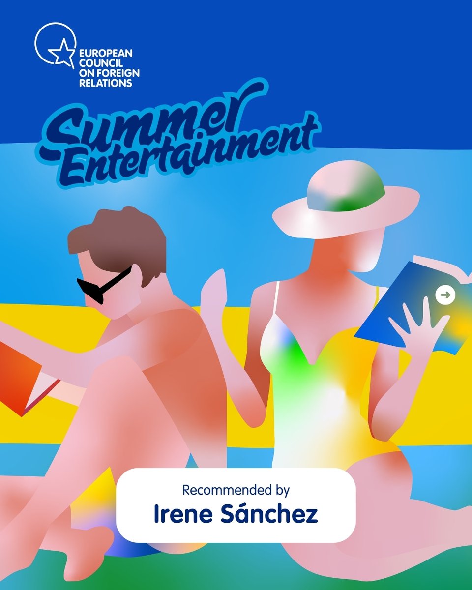 ecfr's tweet image. Office and Programme Coordinator @IreneSanCo recommends 'the Maniac' by Benjamín Labatut for your summer enterntainment.
Check out this and the other recommendations here: bit.ly/3IqL6Ss