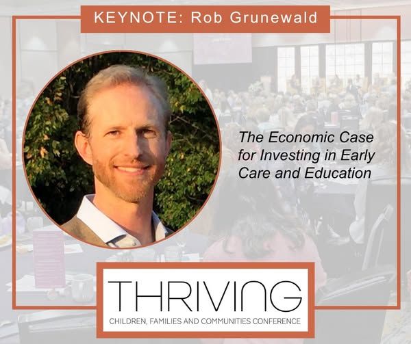 BuffettECI's tweet image. Learn about the economic case for child care at this year's Thriving Children, Families, and Communities Conference in Kearney, Neb.
Economist @RobGrunewald will be the keynote speaker. Register here: nebraskachildren.org/thriving-confe…