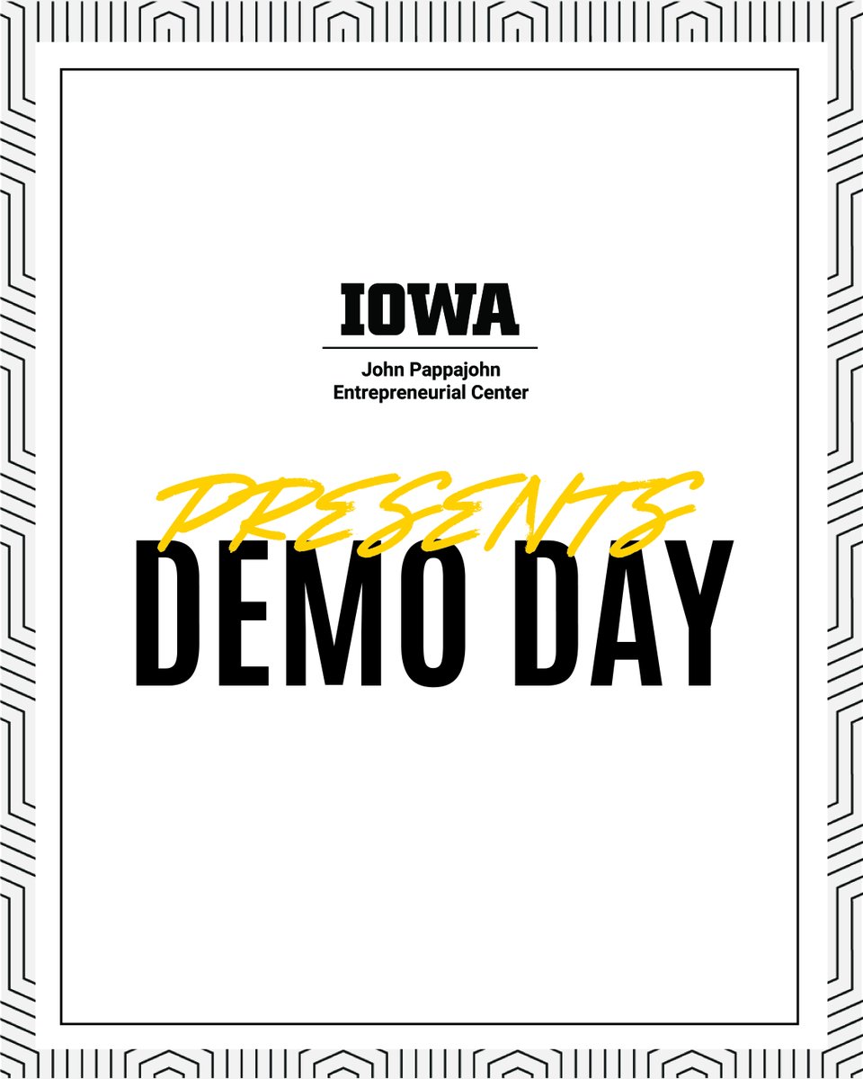 iowajpec's tweet image. 🚨 Demo Day Alert!
Come see Iowa JPEC’s Startup Incubator students pitch their ventures 🚀
🗓️ Aug. 7 | 🕑 2–4 p.m.
📍MERGE, Iowa City
All are welcome, please RSVP here: bit.ly/45j9ka4
#IowaJPEC  #StartupIncubator