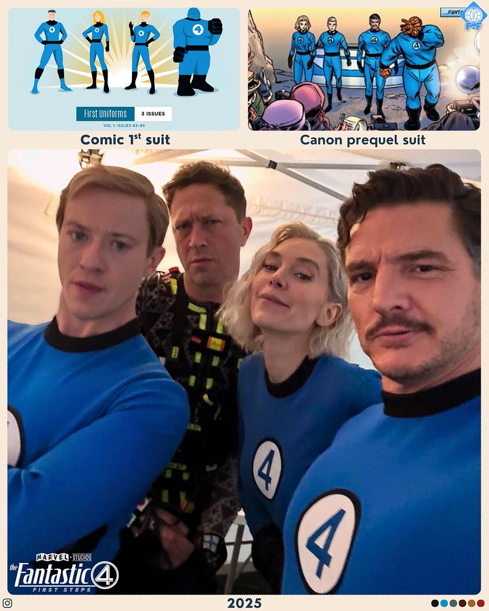mcuscene's tweet image. Marvel Studios&apos; The Fantastic Four: First Steps

1ST Suit