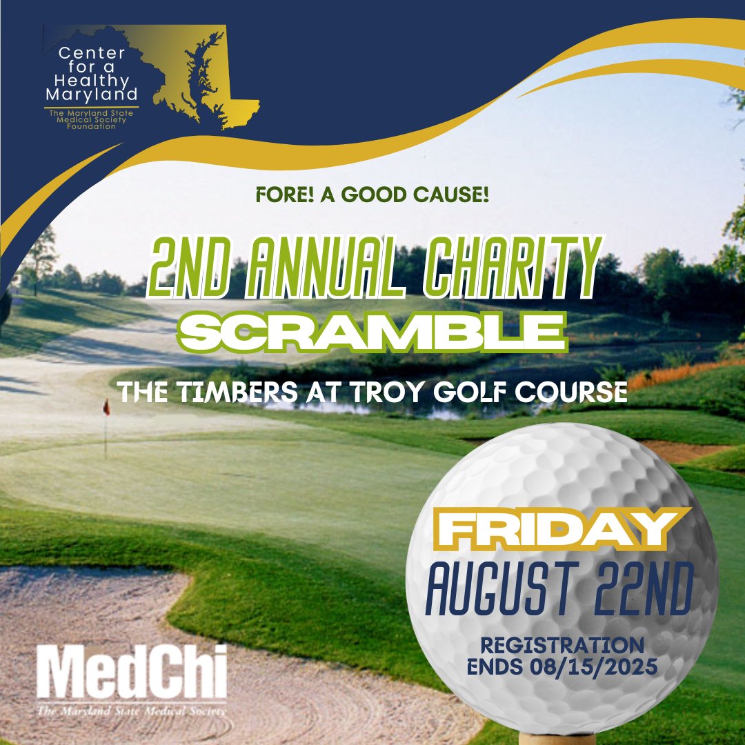 TEE- Minus 4 weeks! Putt your name down for our 2nd Annual Charity Scramble, on Friday, August 22nd, 8:30AM-- shotgun start at the Timbers at Troy in Elkridge, MD! 
events.golfstatus.com/event/2ndAnnua…