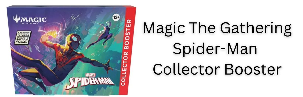 FastBreakCards's tweet image. Magic The Gathering Spider-man Collector Booster #ad 

howl.link/rymzipojbn7gs