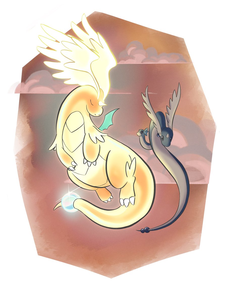 neocatire's tweet photo. Mega Dragonite 🩷🩵💚 https://t.co/RoGhzLdqRU