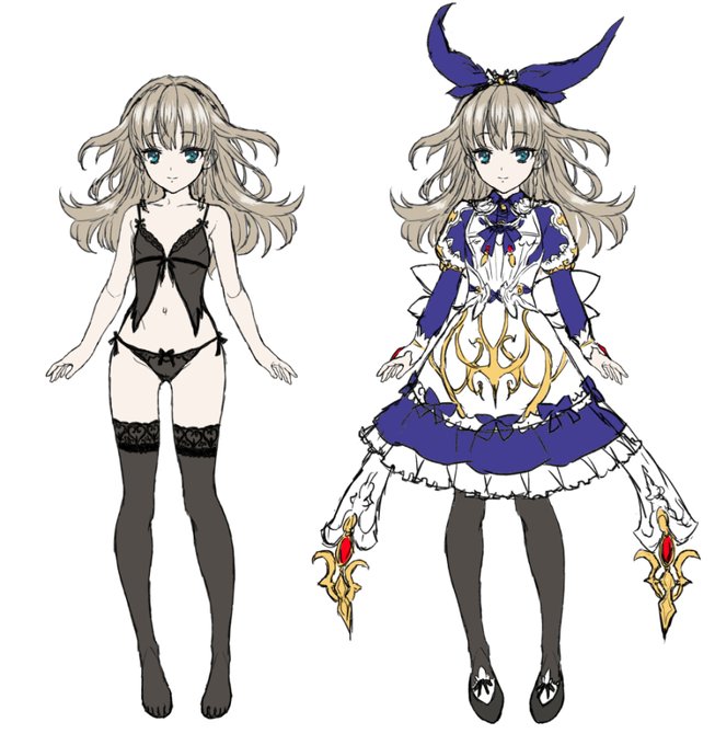 原画の1人として参加させていただきましたdualtail様の『VenusBlood Valkyrie』が発売されましたので告知させていただきました!画像はキャラデザインの一部です。服を着ていないものはホームページの方に置かせていただきます～。 https://t.co/IyIBghybeC #9tail #VB_VALKYRIE 